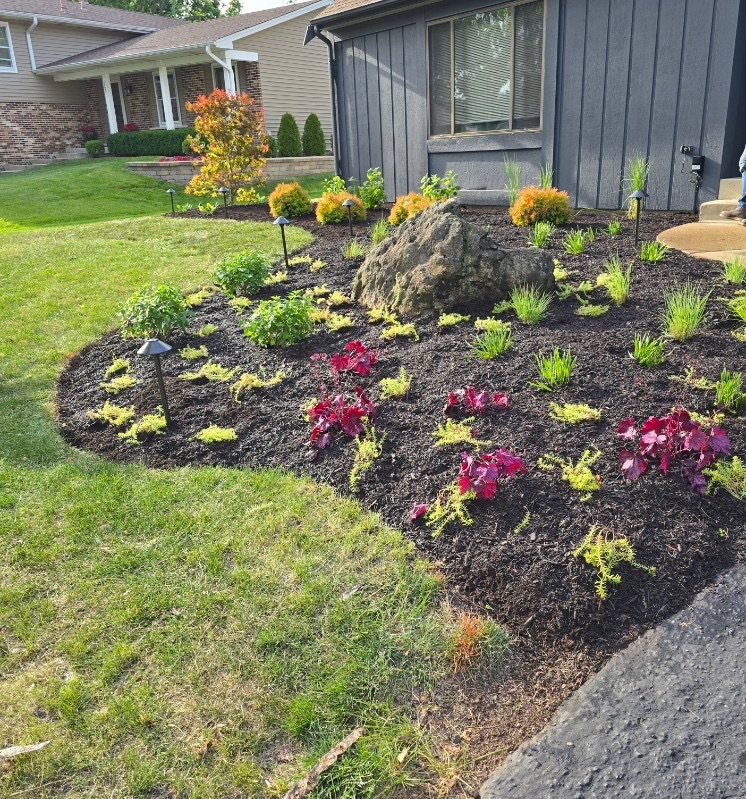 After landscaping